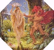 Paton, Sir Joseph Noel Puck and the Fairy oil on canvas